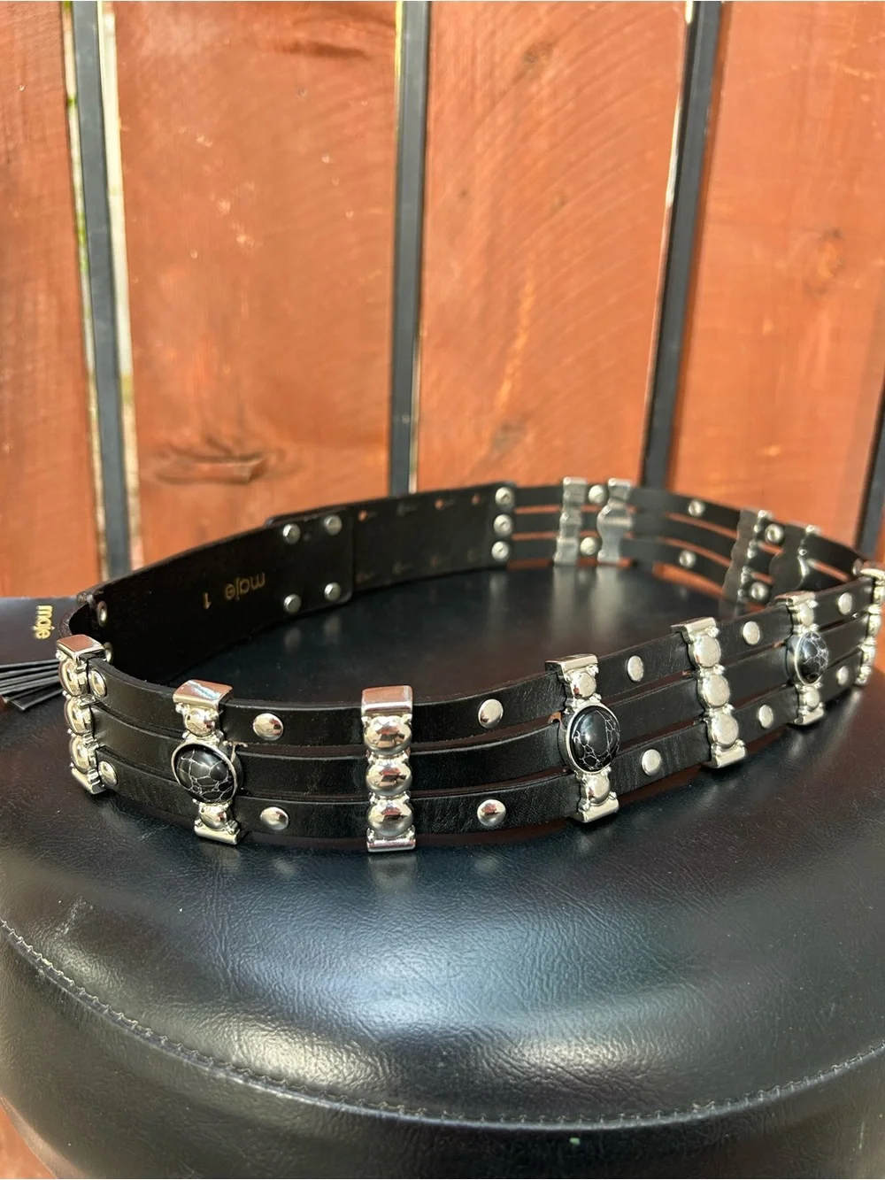 NWT Maje Amino leather Belt size 1/Small